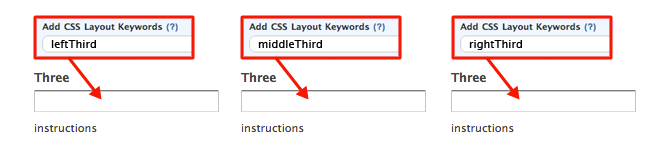 Wufoo CSS Keywords - Thirds