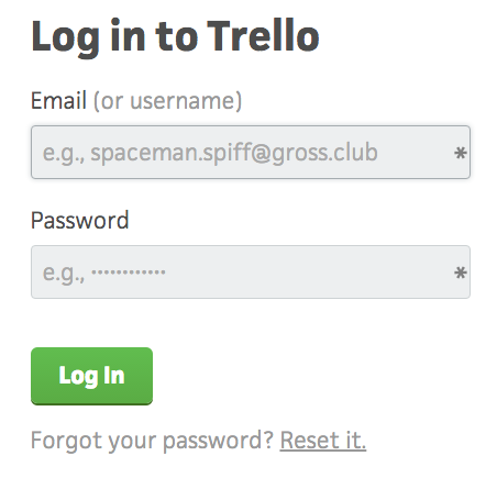 Zapier Trello Account Select